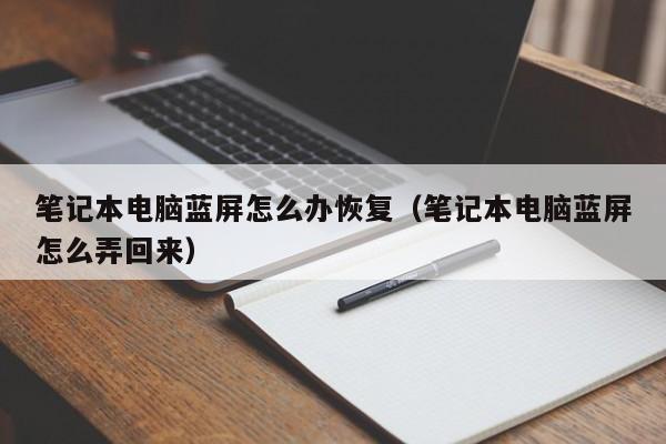 笔记本电脑蓝屏怎么办恢复（笔记本电脑蓝屏怎么弄回来）