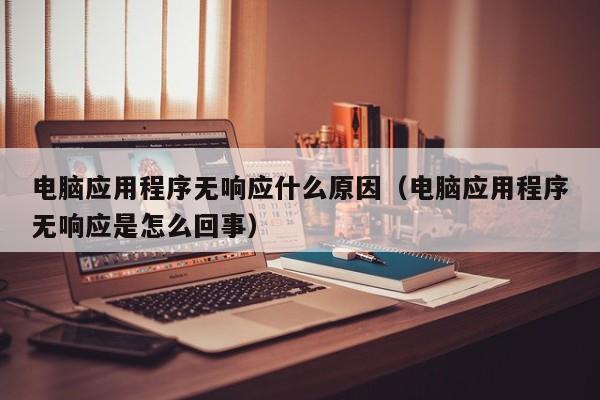 电脑应用程序无响应什么原因（电脑应用程序无响应是怎么回事）